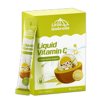 Little Umbrella VC Gold Kiwi Fruit Vitamin C for Children Infants and Infants to Improve Resistance and Immunity 2-Pack