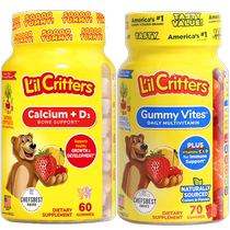 American Ligui childrens baby multivitamin mineral gummy bear nutrition calcium VD calcium supplement to promote calcium
