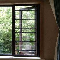 Haikou screen custom-made childrens protective screen invisible screen anti-mosquito anti-theft screen window King Kong screen anti-theft window