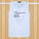 ຜູ້ຊາຍ Summer ຝ້າຍບໍລິສຸດບາງ Sweat-absorbent Breathable T-Shirt ແຂນບ່າກ້ວາງ Vest ຂະຫນາດບວກກັບເສື້ອກິລາຜູ້ຊາຍ trendy