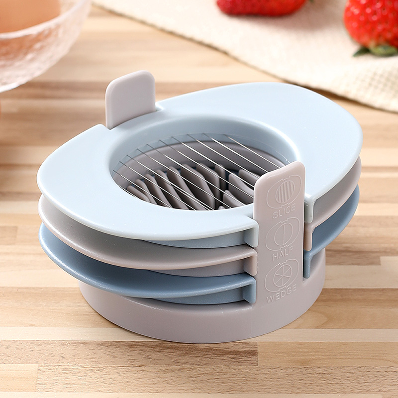 Ouhui egg slicer home multi-functional egg cutter three-in-one pine blossom egg cutter skin egg cutter egg cutter