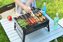 Roasting pan with baking clip Manual seasoned bottle Multi-person Barbecue Oven Roast Barbecue Grill Small One Coaster Home