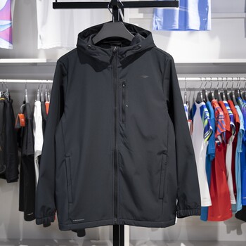 Li ning ກິລາ windbreaker ບວກກັບ velvet ເພື່ອຮັກສາຄວາມອົບອຸ່ນ