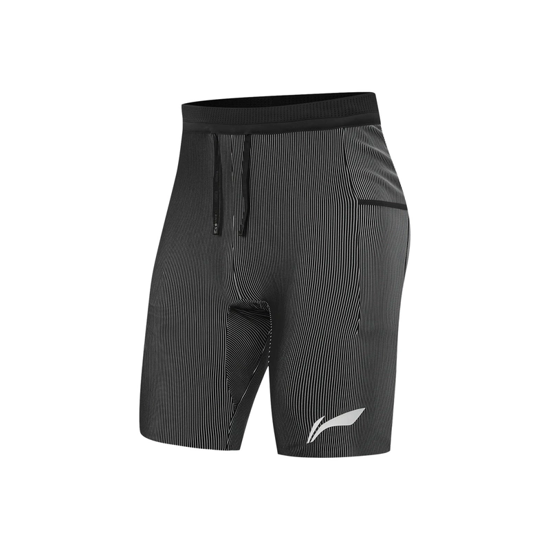 Li-Ning Men's 2025 New Dragon Bird Racing Compression Shorts Ausv003-10