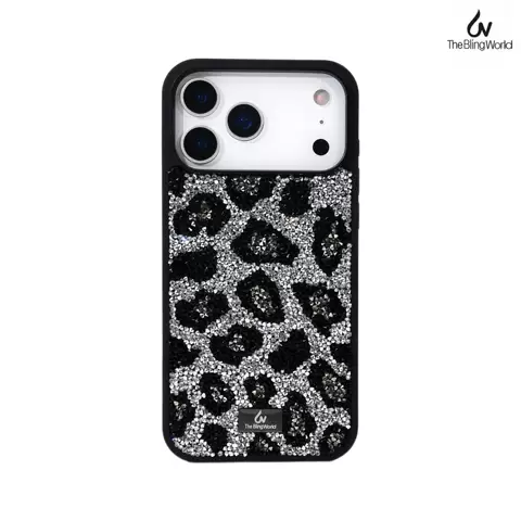 Leopard Print Rhinestone Glam iPhone Case for iPhone 17, iPhone 17 Pro and iPhone 17 Pro Max