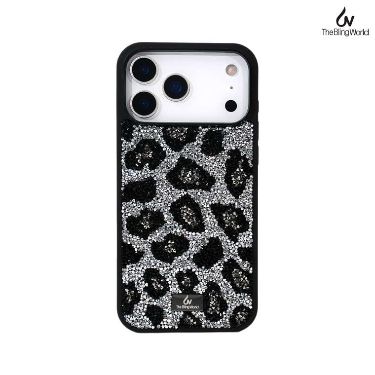 Leopard Print Rhinestone Glam iPhone Case for iPhone 17, iPhone 17 Pro and iPhone 17 Pro Max - view 11