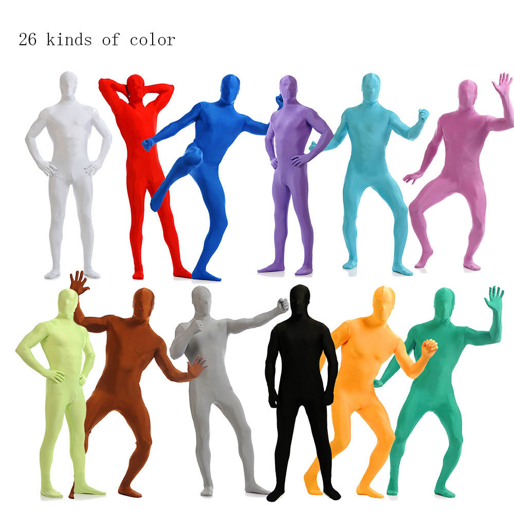 Adult Lycra Full Body Zentai Suit Custom for Halloween men
