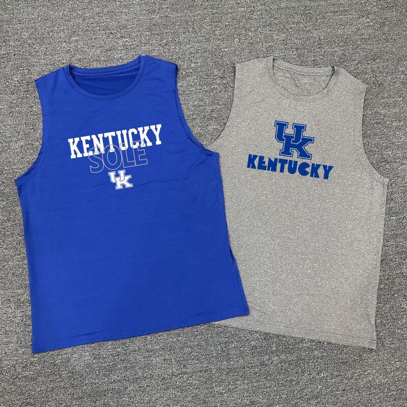 Kfc University Vest American Sports T-Shirt Men's Basketball Quick-Drying Clothing Fitness Running Warm-Up Shooting Training Clothing