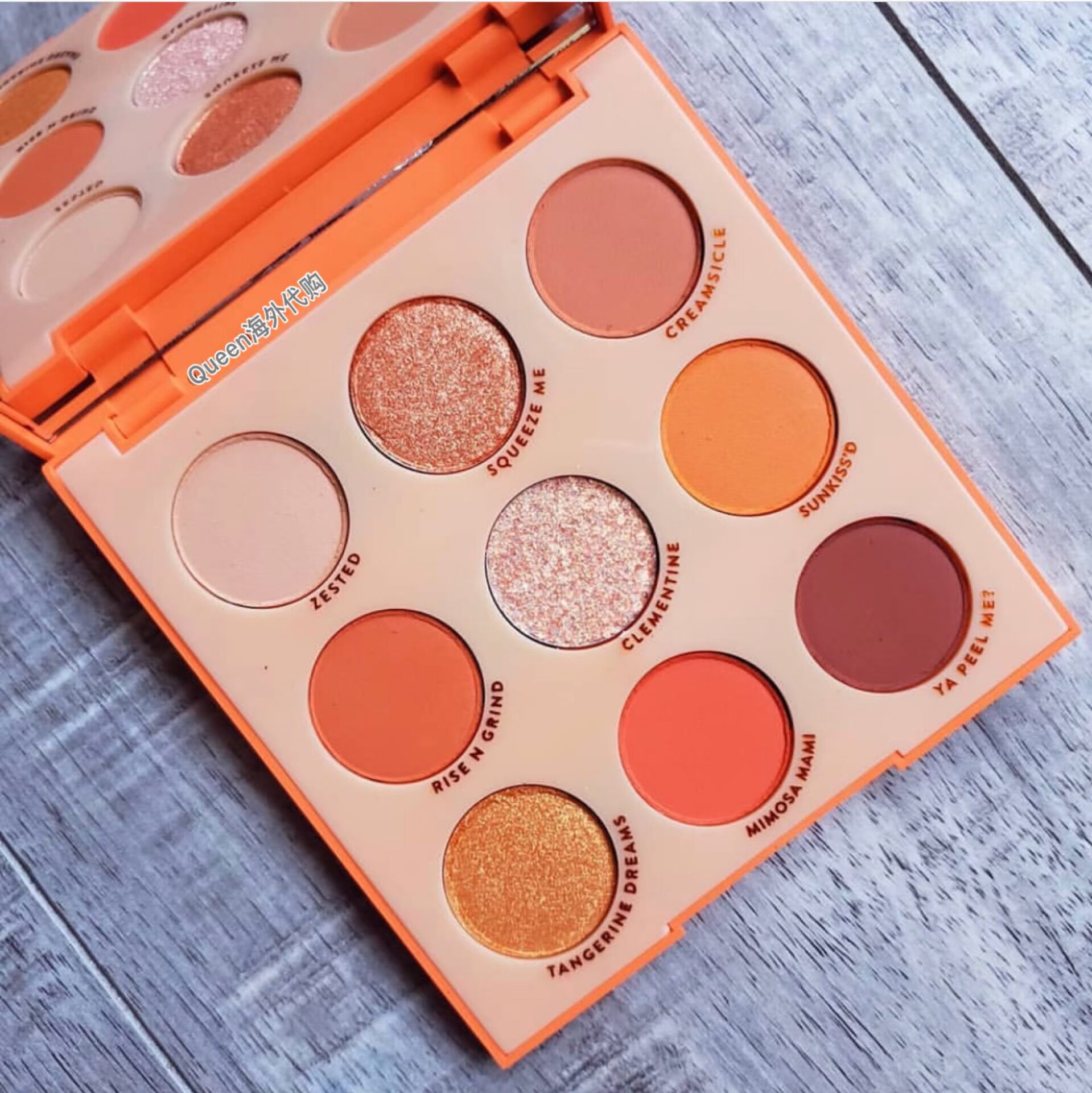 Colourpop Karaoke colorpop cam soda khay mắt màu cam Orange You Glad - Bóng mắt phấn mắt romand