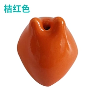 Оранжевая красная монохромная глазурь 5 фунтов бочек