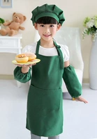 Сиреневый фартук, шапка, комплект