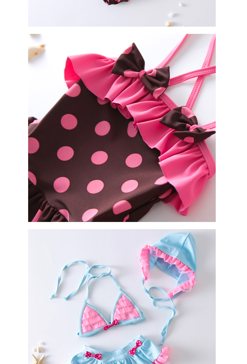 Đồ bơi cho trẻ em gái Cô gái Hàn Quốc Dễ thương Đồ bơi dễ thương Em bé Xiêm Chia bikini Công chúa bộ đồ bơi trẻ em