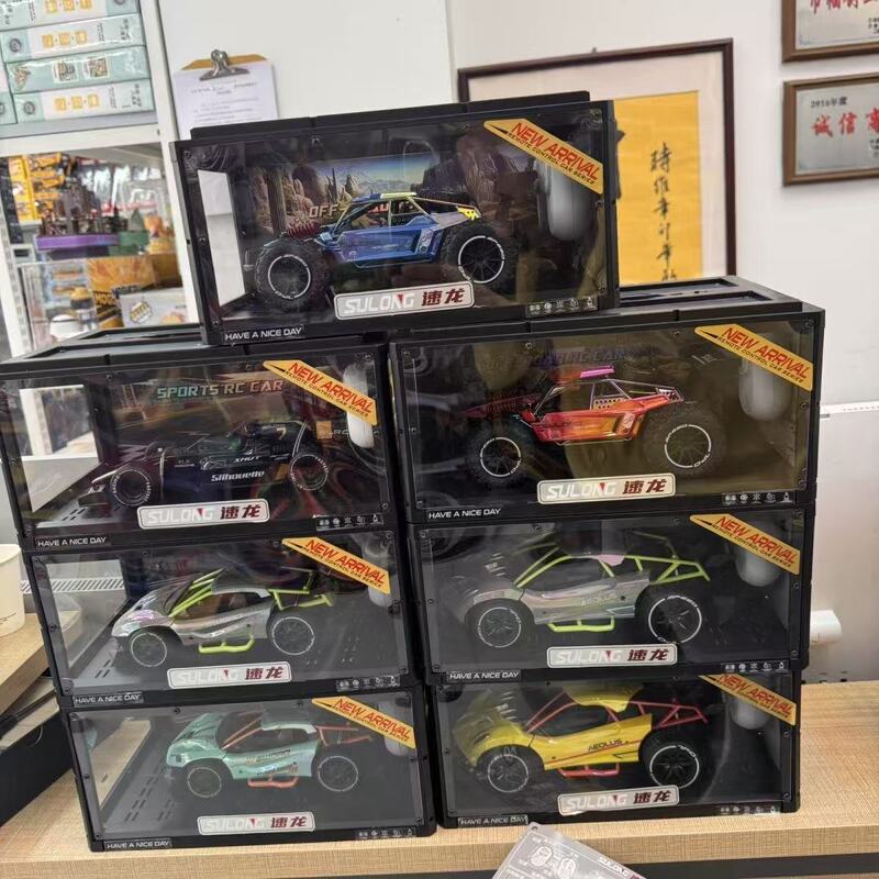 New Model of Speed Dragon Remote Control Car, Wireless Remote Control Off-Road Vehicle, Alloy Two-Wheel Drive Big-Wheeled Car, Boy's Toy Car Gift