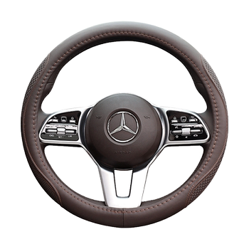 Mercedes-benz e300lglcglb genuine leather steering wheel cover