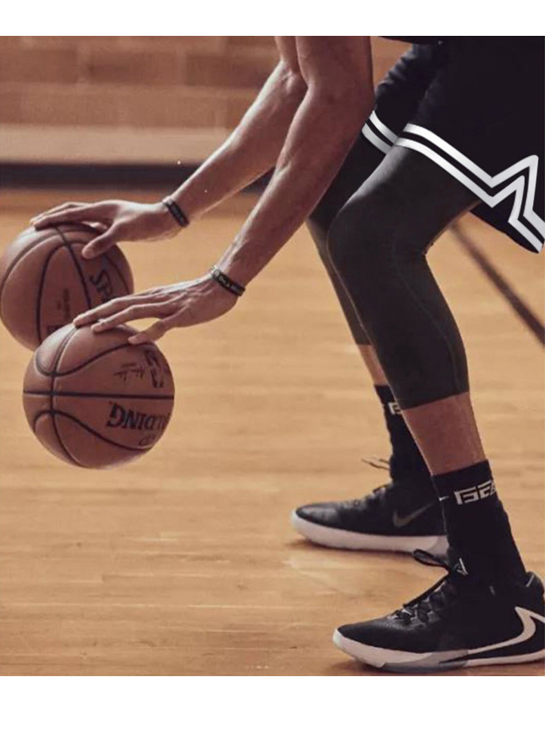 American-Style Basketball Shorts with Inner Lining, Fake Two-Piece, Double-Layer, Quick-Drying, Below-The-Knee, Running, Fitness, Training, Sports, Men's Summer