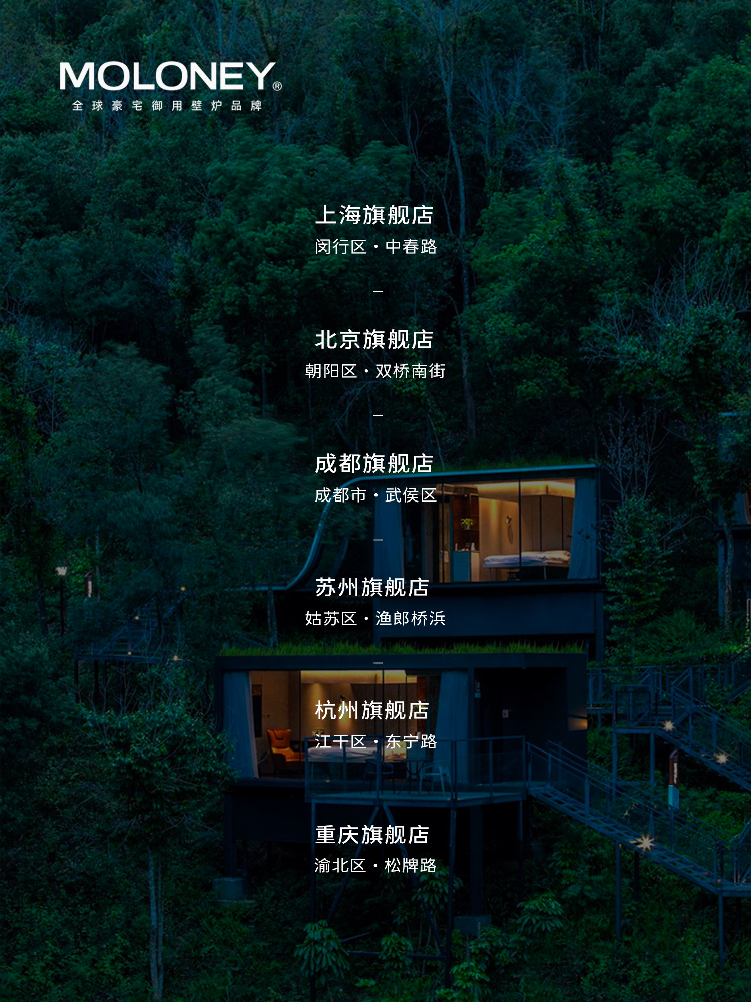 Moloney Chimenea eléctrica 5
