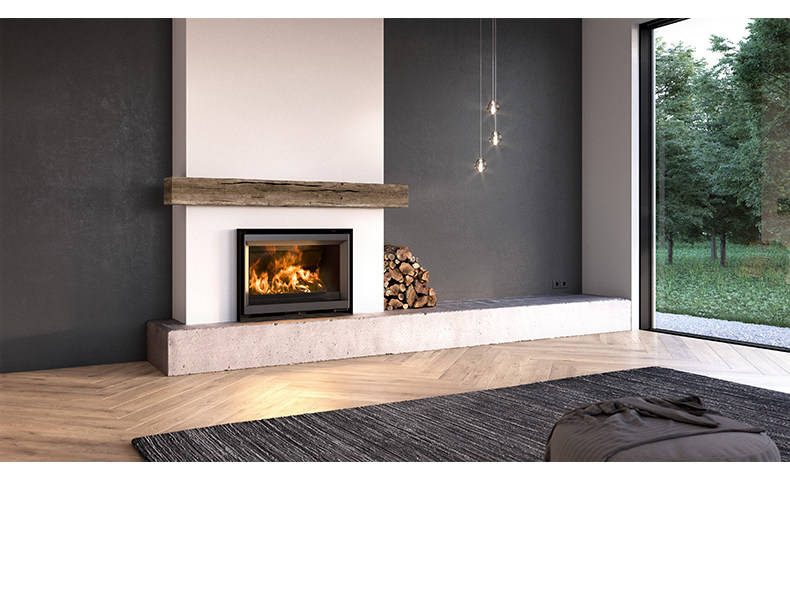 Stûv 6 Cheminée à bois, encastrable — Détails du produit 19