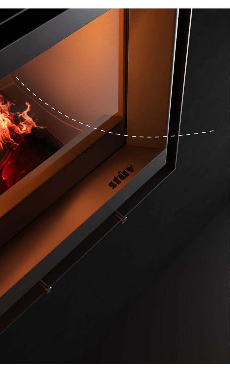 Stûv 6 Chimenea de leña, independiente — Detalles del producto 16