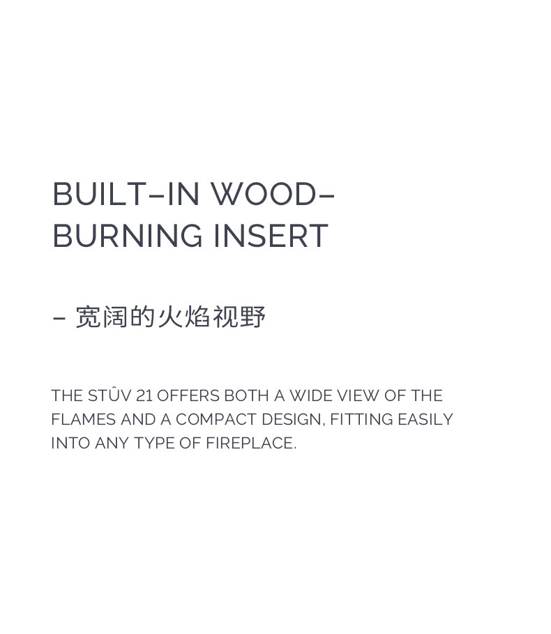 Stûv 21 Two-Sided Built-In Wood-Burning Fireplace — Product Details 17