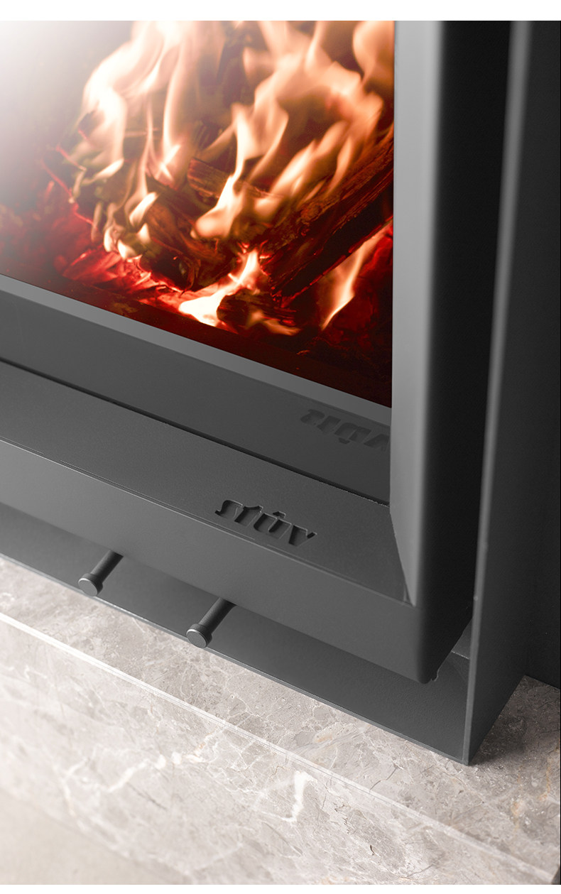 Stûv 6 Cheminée à bois, encastrable — Détails du produit 17
