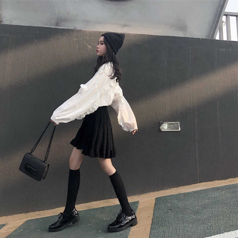 2021 new early autumn French niche temperament goddess Fan Ke salt can sweet dress super fairy forest series