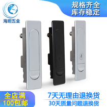 Heitan industrial equipment switch electrical cabinet lock MS730-1-2 series distribution box control door plane flip lock