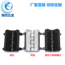 Aluminum alloy profile zinc alloy hinge industrial distribution box distribution cabinet door hinge thickened load-bearing hinge folding