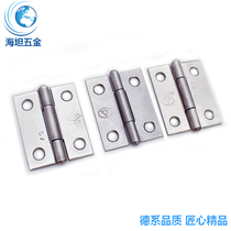 Authentic 304 stainless steel tool luggage cabinet door hinge 1 5 inch silent bearing flat open household folding new products