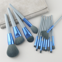 14 makeup brush set novice brush Cangzhou cheap powder brush eye shadow brush animal hair super soft