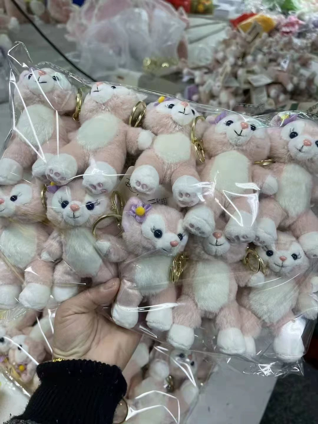 Pendant, doll, plush, fox, raccoon