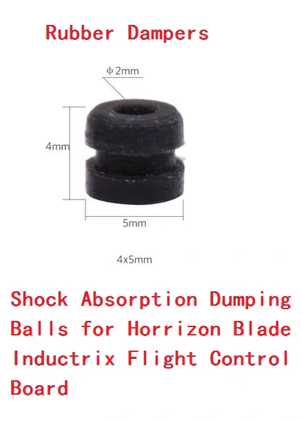 M2*4 UAV small four-axis shock-absorbing ball silicone shock-absorbing ball FPV flight control racing through machine shock absorber