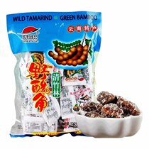 Qing Zhulin rock sugar acid horn 500g Yunnan specialty sweet horn king Tamarind candied caper horn pregnant woman snacks