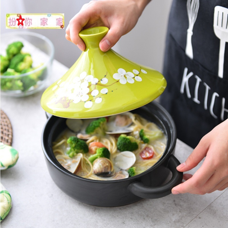 GOOD MISS Gu Mistagi pot household Japanese Moroccan ceramic casserole stew pot small dry pot