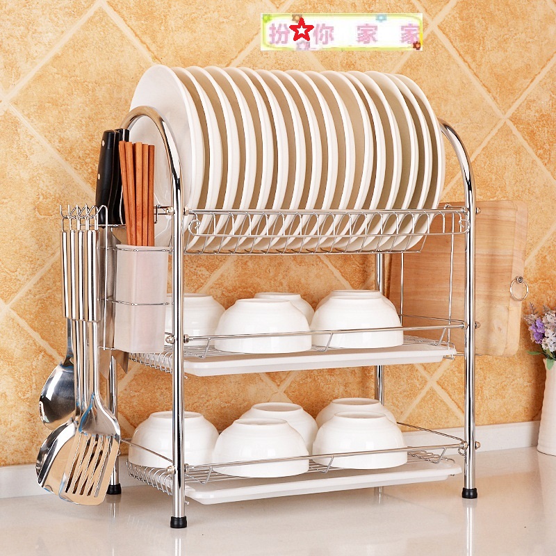 Kitchen finishing and storage appliance rack