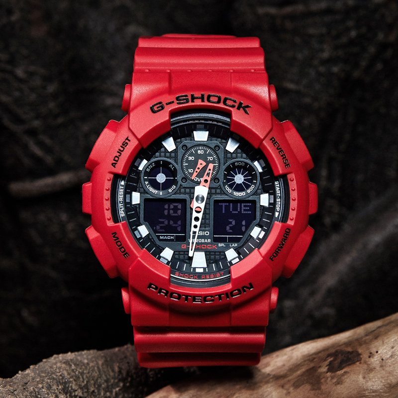 G-shock 卡西欧  双显运动手表 GA-100B-4AER Prime直邮到手496.6元（之前推荐518元） 买手党-买手聚集的地方