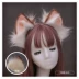 Mô phỏng handmade tai động vật lolita headband mũ KC tai mèo kẹp tóc fox tai jk phụ kiện ren tóc bộ phụ kiện 