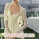 LaceMade Guima Bride French retro ເສື້ອ lace ສີຂາວ exquisite summer ແຂນຍາວ cardigan commuter ແມ່ຍິງພາກຮຽນ spring