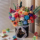 2025 новый набор букетов из строительных блоков, подходящий для Lego eternal flower rose hug bucket - ценный подарок для девушки mini 3