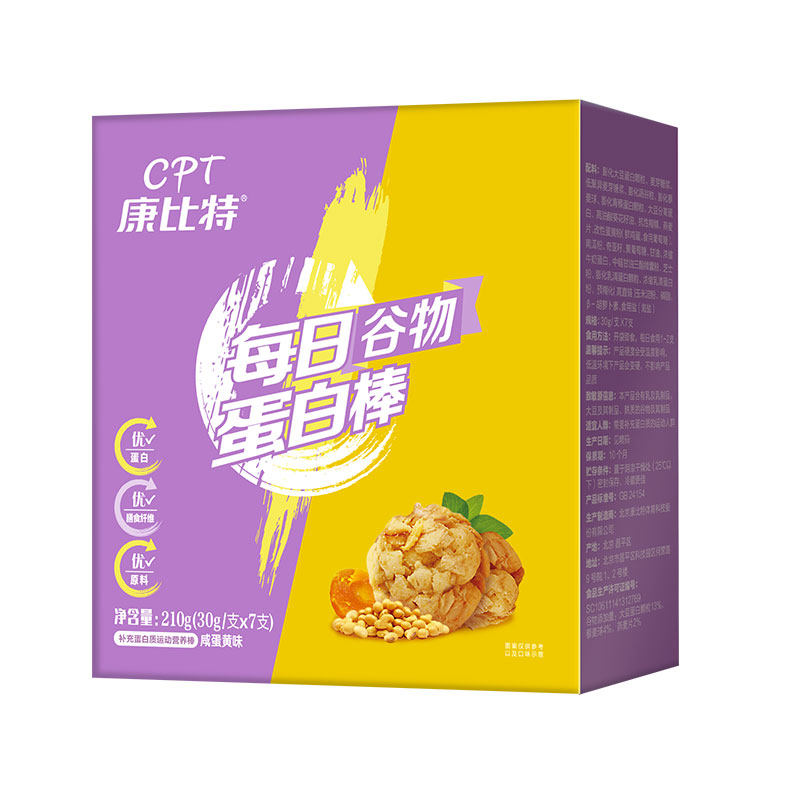 康比特每日谷物蛋白棒30g*7支