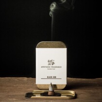 New APOTHEKE FRAGRANCE Japanese craftsman handmade tower incense Travel pack carrying iron box tower incense