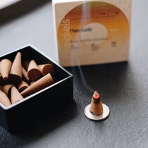 (New packaging)HAECKELS UK imported niche organic natural essential oil tower incense aromatherapy cone incense