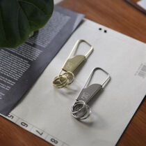 Candy Designworks Made in Japan CDW Metalworking Brass Keychain Keychain