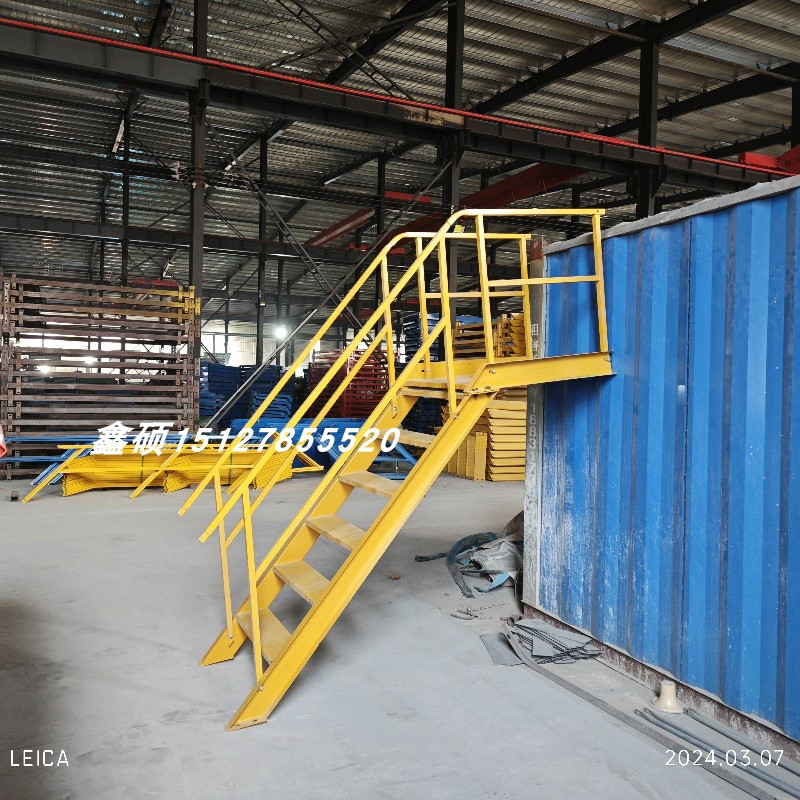基坑钢斜体梯,建筑工地的高效通行之道?🤔-铝合金梯子/移动爬梯-淘宝好物网