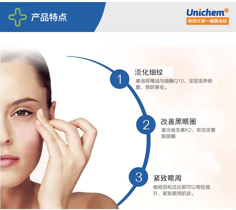 Swisse 摩洛哥坚果眼霜 15ml 淡化黑眼圈 紧致抗皱 图3