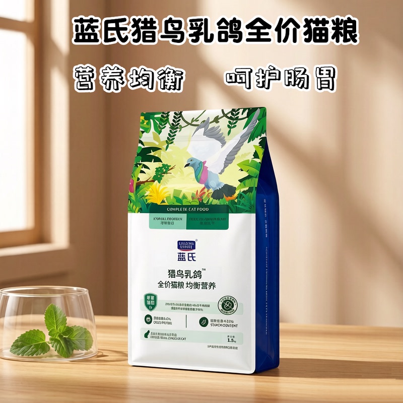 Lan's Cat Food Pigeon Freeze-Dried Food Wilderness Rabbit Hunting Adult and Kitten All Stages Complete Cat Food 1.5kg Lan's Cat Food Pigeon Freeze-Dried Food Wilderness Rabbit Hunting Adult and Kitten All Stages Complete Cat Food 1.5kg