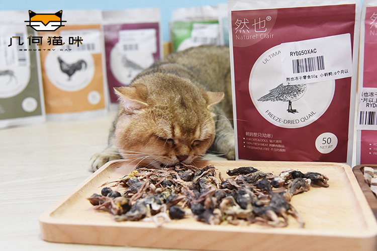 Trung Quốc NaturelClair cũng là đồ ăn nhẹ cho mèo khô đông nguyên con 50g [khoảng 36] - Đồ ăn nhẹ cho mèo cám royal canin