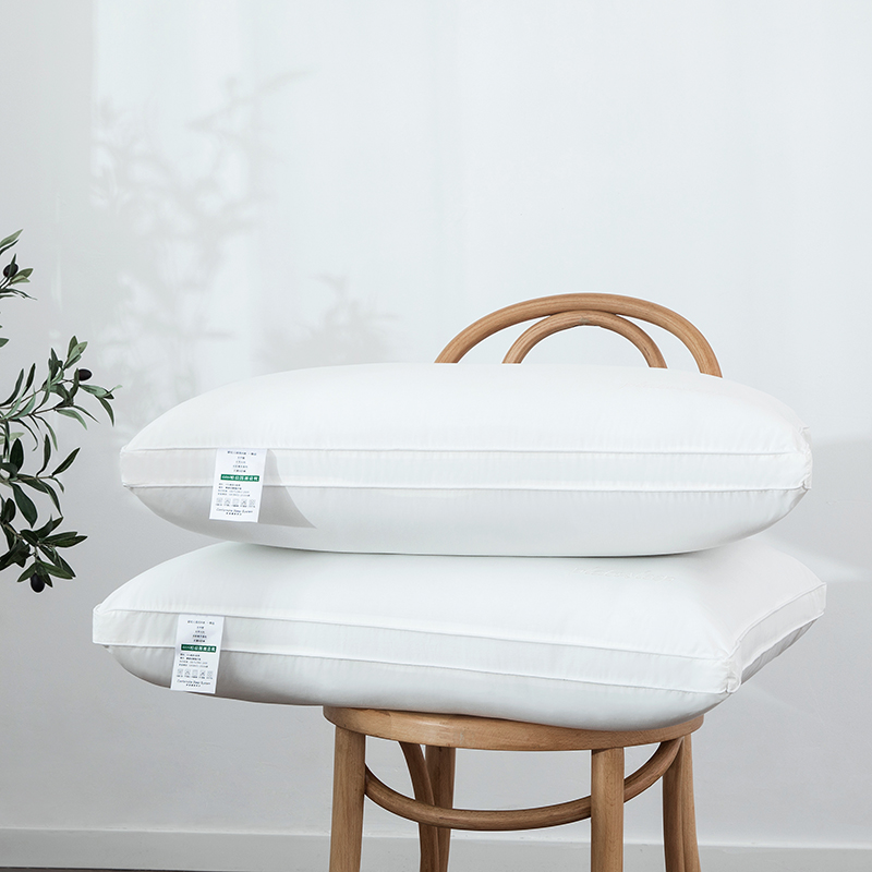 Class A maternal and child grade 60 cotton hotel pillow pure cotton soft pillow low middle high pillow core adult neck pillow pair