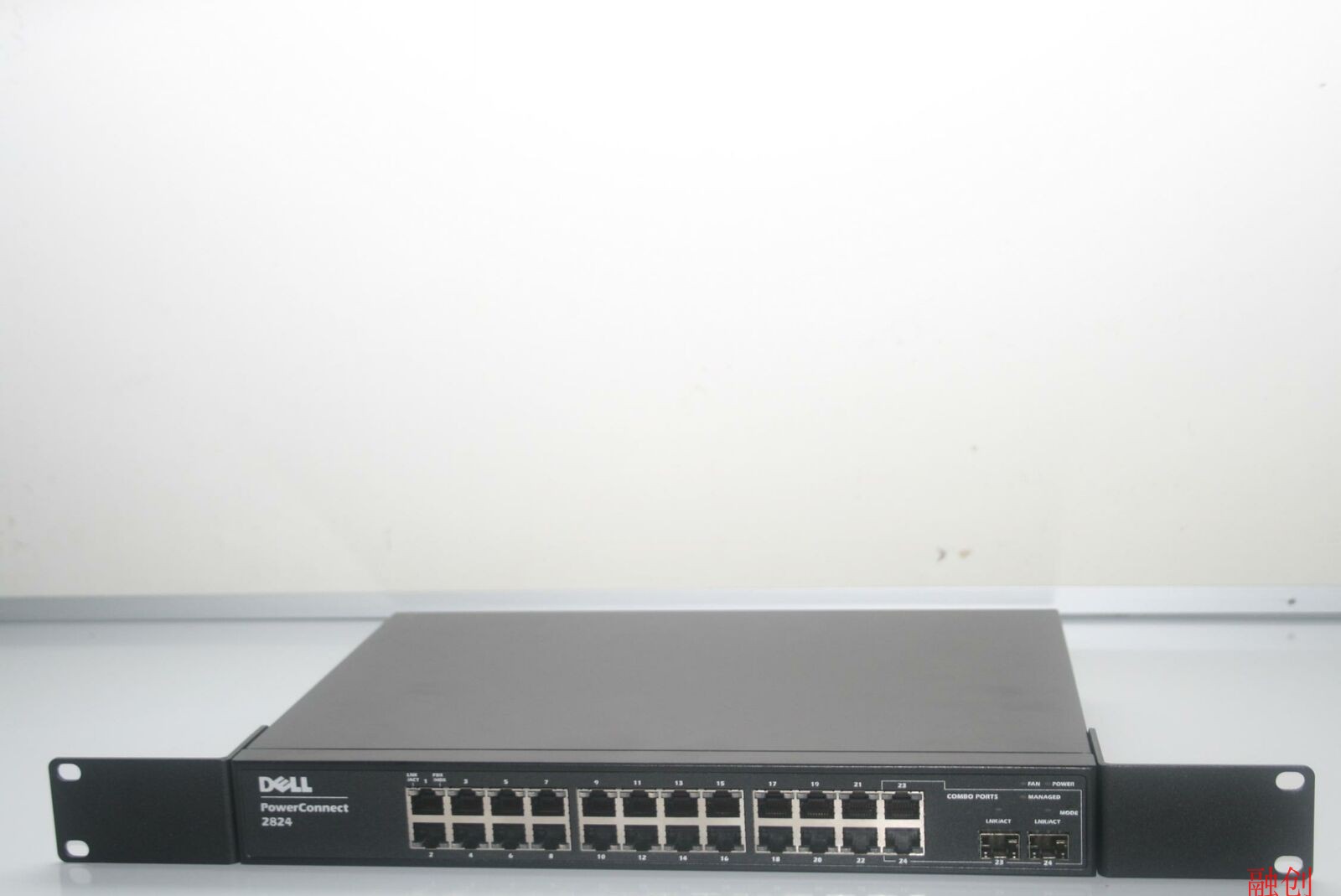 Dell PowerConnect 2824 24 port one thousand trillion B too net 2-mouth SFP test good