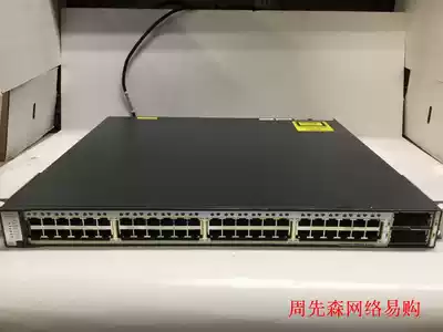 Cisco Cisco WS-C3750E-48TD-E S48 port Gigabit 2 port 10 Gigabit switch Send 10,000 to 10,000 modules