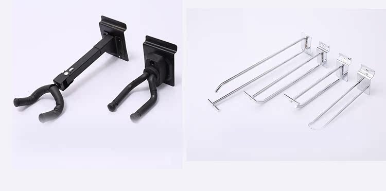 Khe cắm bảng hiển thị đứng gỗ guitar nhạc cụ phụ kiện điện thoại di động phụ kiện trang trí tường treo bảng pit bảng trưng bày